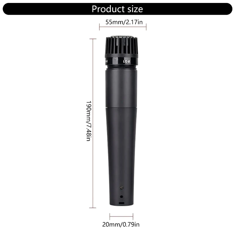 SM57 Динамический микрофон с широким частотным диапазоном для музыки и голоса