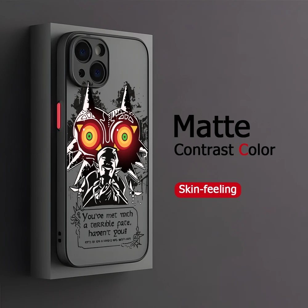 Hot Phone Case for Samsung Galaxy S25 S24 S23 S22 S21 S20 S10 S9 Ultra Plus 5G Note 20 10 Pro Matte Hard Z-Zeldas Cover