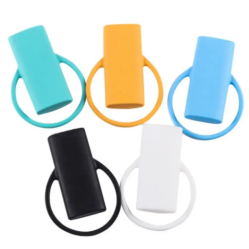 

1PCS Silicone Lighter Case Portable Cigarette Cover Nonslip Lighter Casing Protector Smoking Accessories