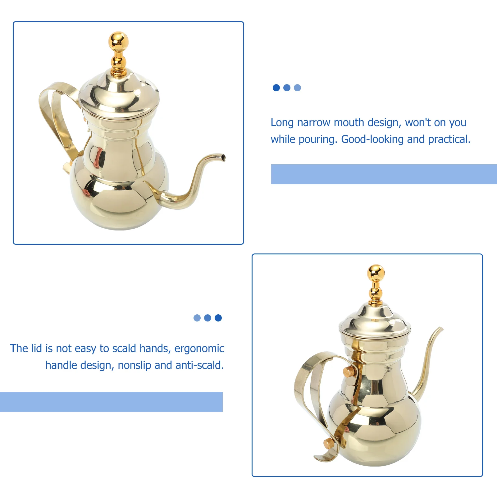 Арабский кофейник ручное заваривание чая нежный фильтр чайник декоративный