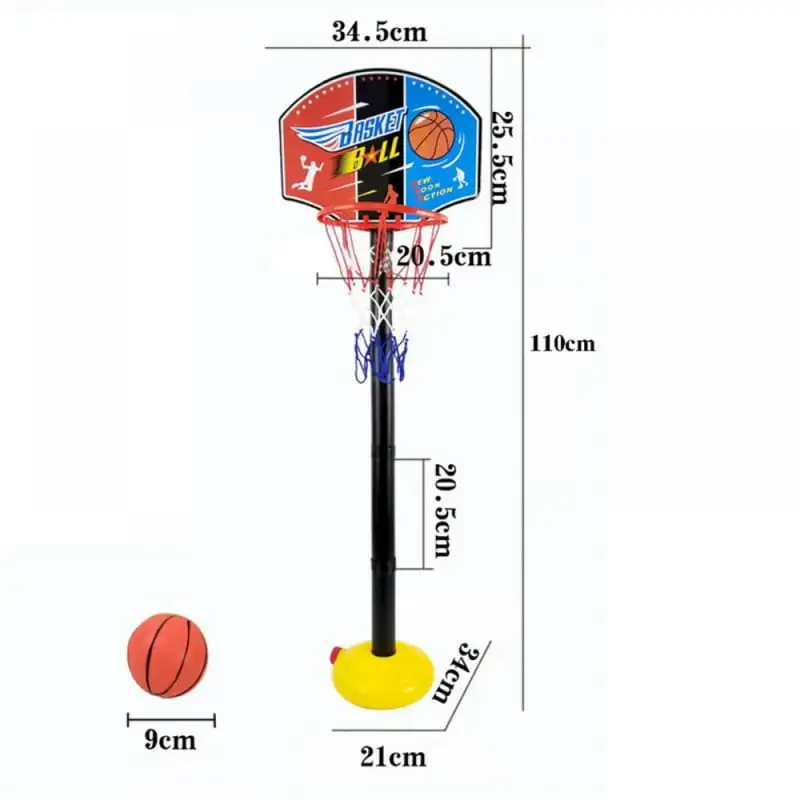 

Basketball Hoop Stand Adjustable Height Indoor Basketball Hoop Outdoor Toys Outside Backyard Games Mini Hoop Basketball Goal Gif