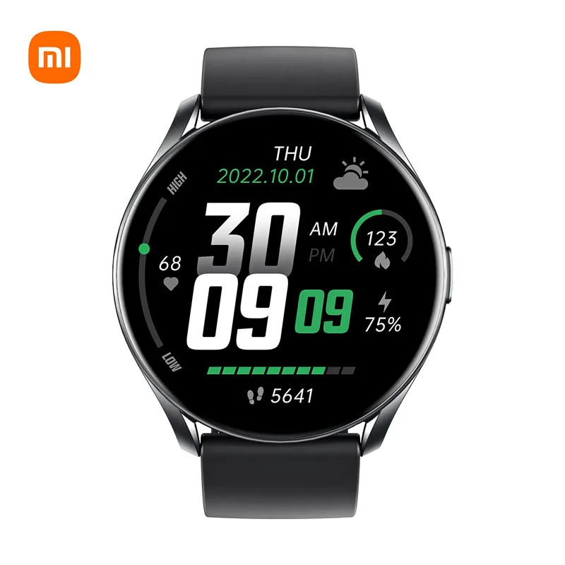 

Новинка 2022, мужские умные часы Xiaomi с Полноразмерным сенсорным экраном, спортивные фитнес-часы IP68, водонепроницаемые умные часы с Bluetooth для ...