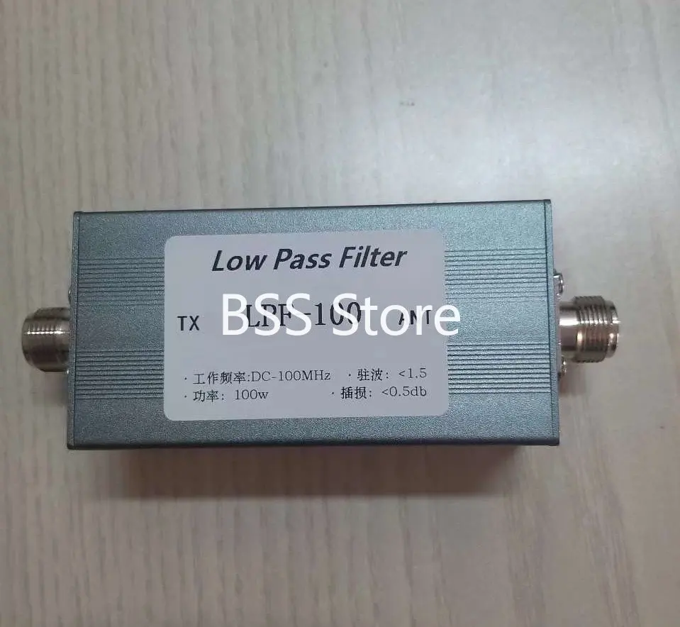 LPF-100MN-100W фильтр для нижних частот LPF-100 DC-100MHz, фильтр для нижних частот и женских сидений LPF 100W, датчик модуля