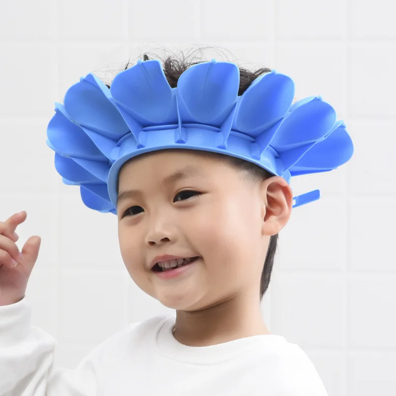 

Регулируемая Шапочка для детского шампуня в форме короны, защитная шапочка для мытья волос для защиты ушей ребенка, безопасная насадка для ...