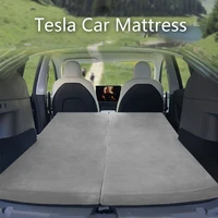 car travel inflatable bed tesla model 3y automatic inflatable mat tesla mattress car trunk sleeping pad camping mattress
