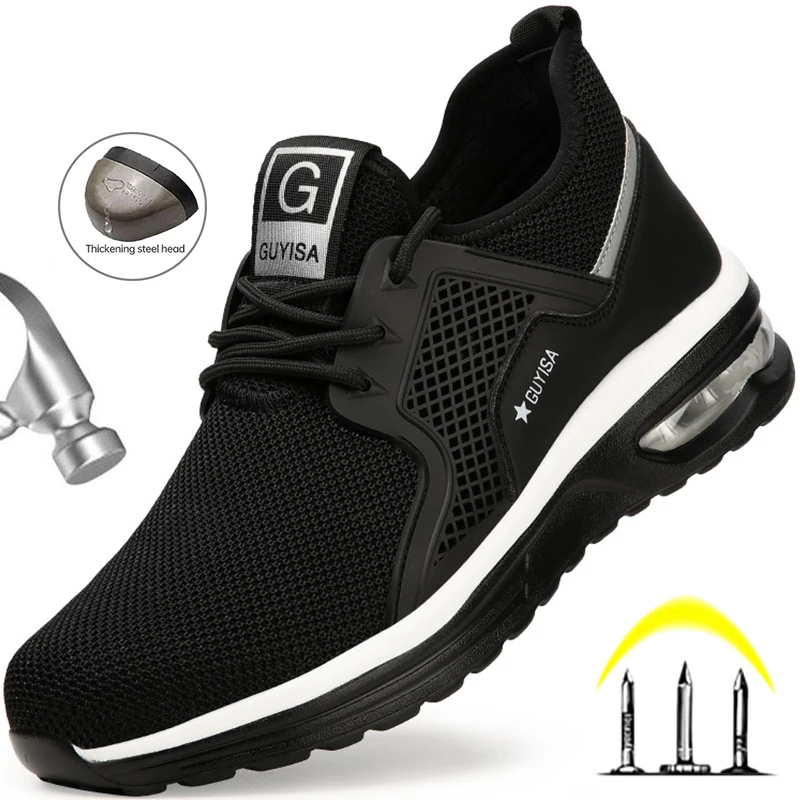 Кроссовки мужские защитные со стальным носком цвет в ассортименте