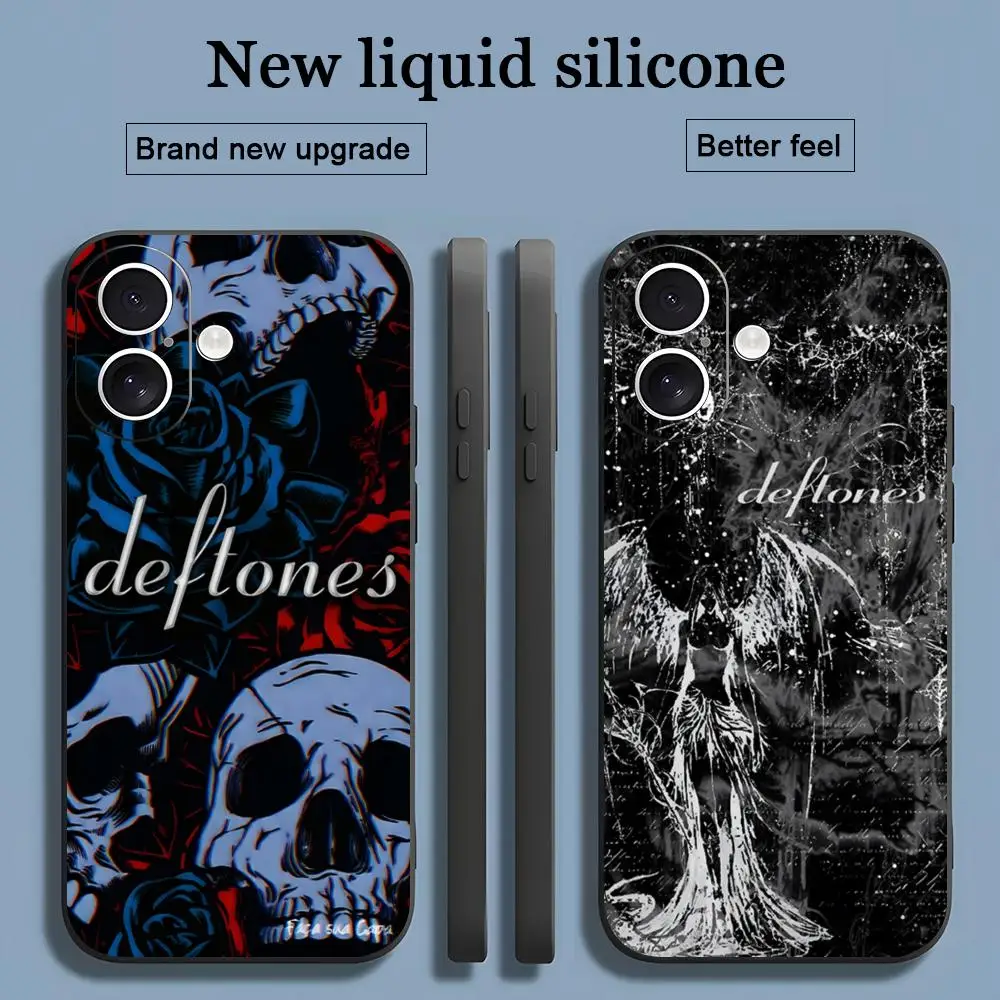Горячий чехол для телефона D-Deft-ones Band Cool iPhone 16 15 14 13 12 11 X XR XS 8 Plus Mini Pro Max мягкий