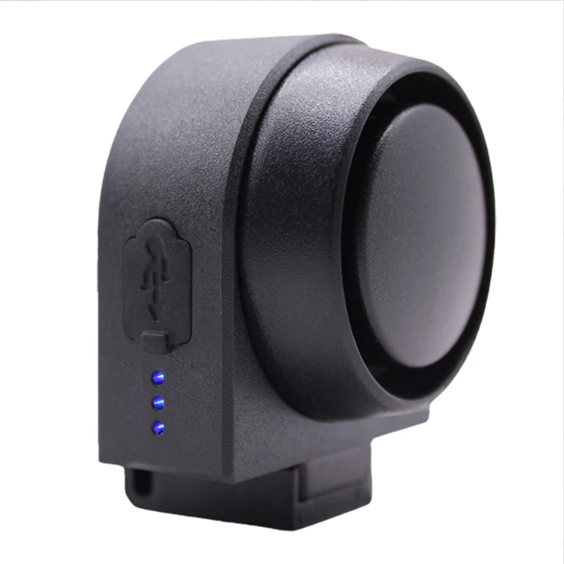 

Беспроводной электрический звонок ANTUSI с дистанционным управлением 115 дБ, велосипедная сигнализация, беспроводной датчик вибрации и движен...