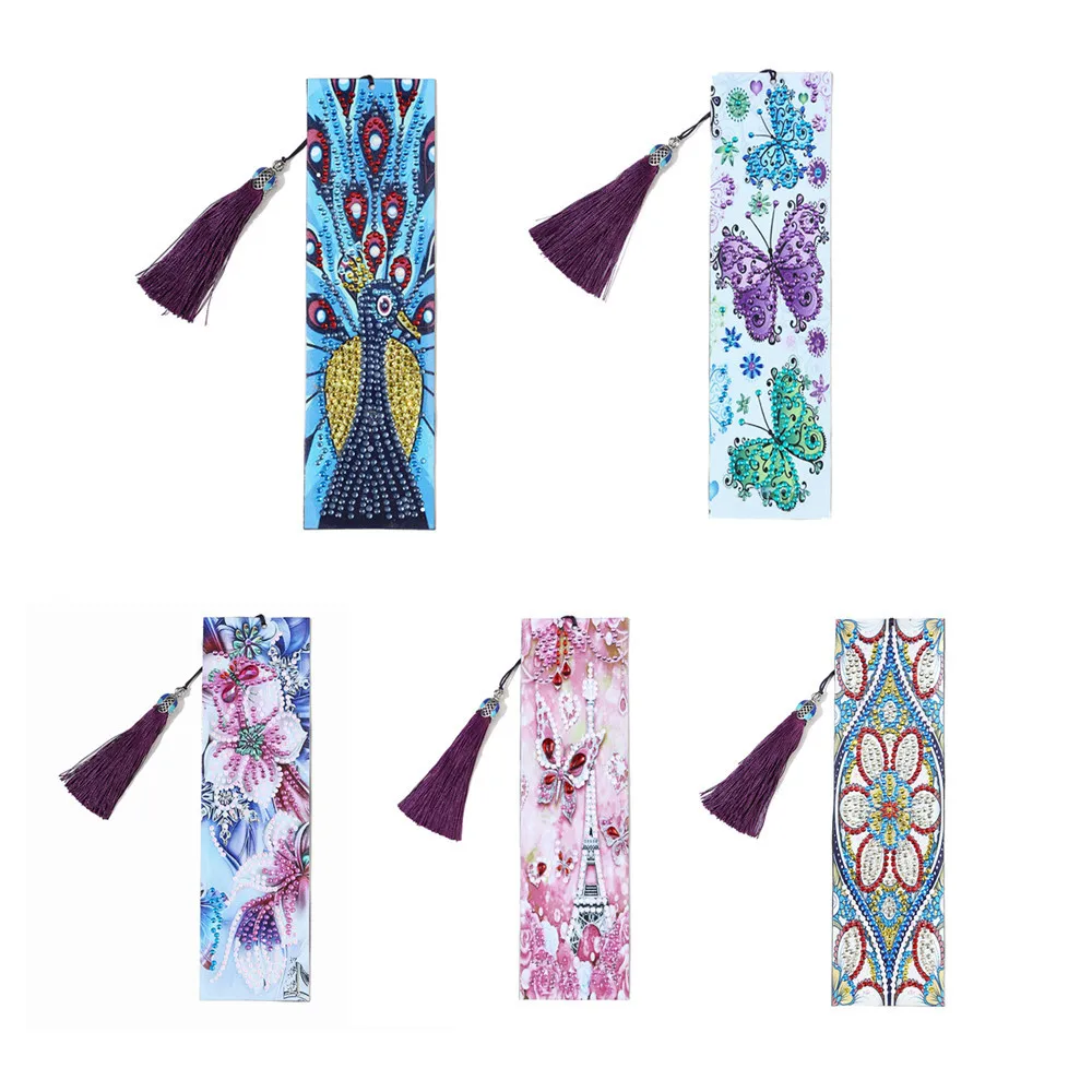 

New Creative DIY Crystal Drill, Special-shaped Drill, Round Drill, Animal Bookmark, Diamond Painting, Cross Stitch Craft Gift