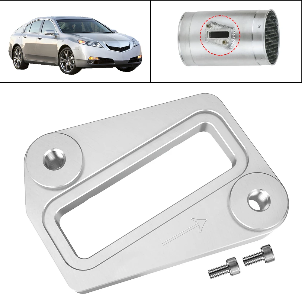 

NICECNC Mass Air Flow Sensor Weld Bung Billet Boss Mounting Flange For LS Engines For LSX LS3 LS7 L82 Coyote Car Accessories