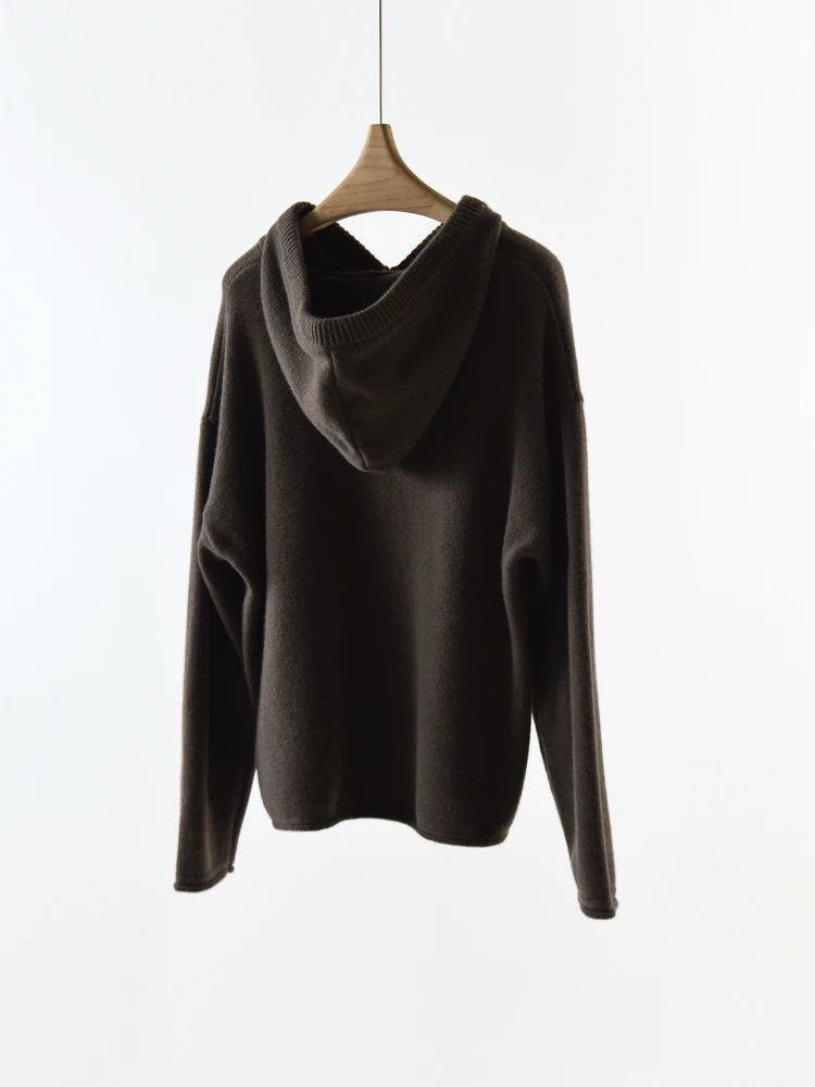 Французский sle Idle Sle с капюшоном на шнурке флисовый утолщенный мягкий клейкий