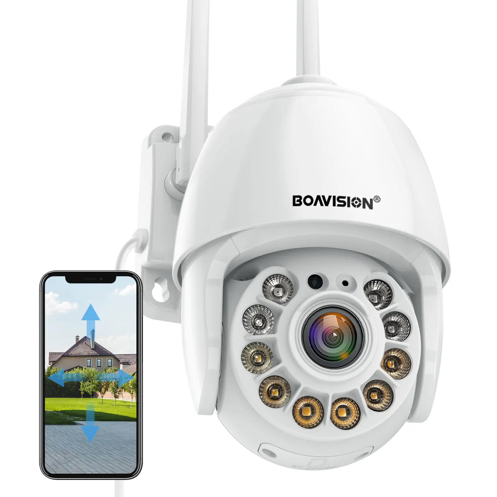 

BOAVISION 4K WiFi наружная камера