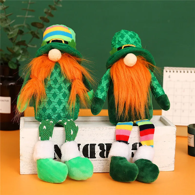 

Кукла гнома без лица на День святого Валентина, украшение для дома на день Патрика, подарок гномам для детей, украшения для комнаты для девоч...