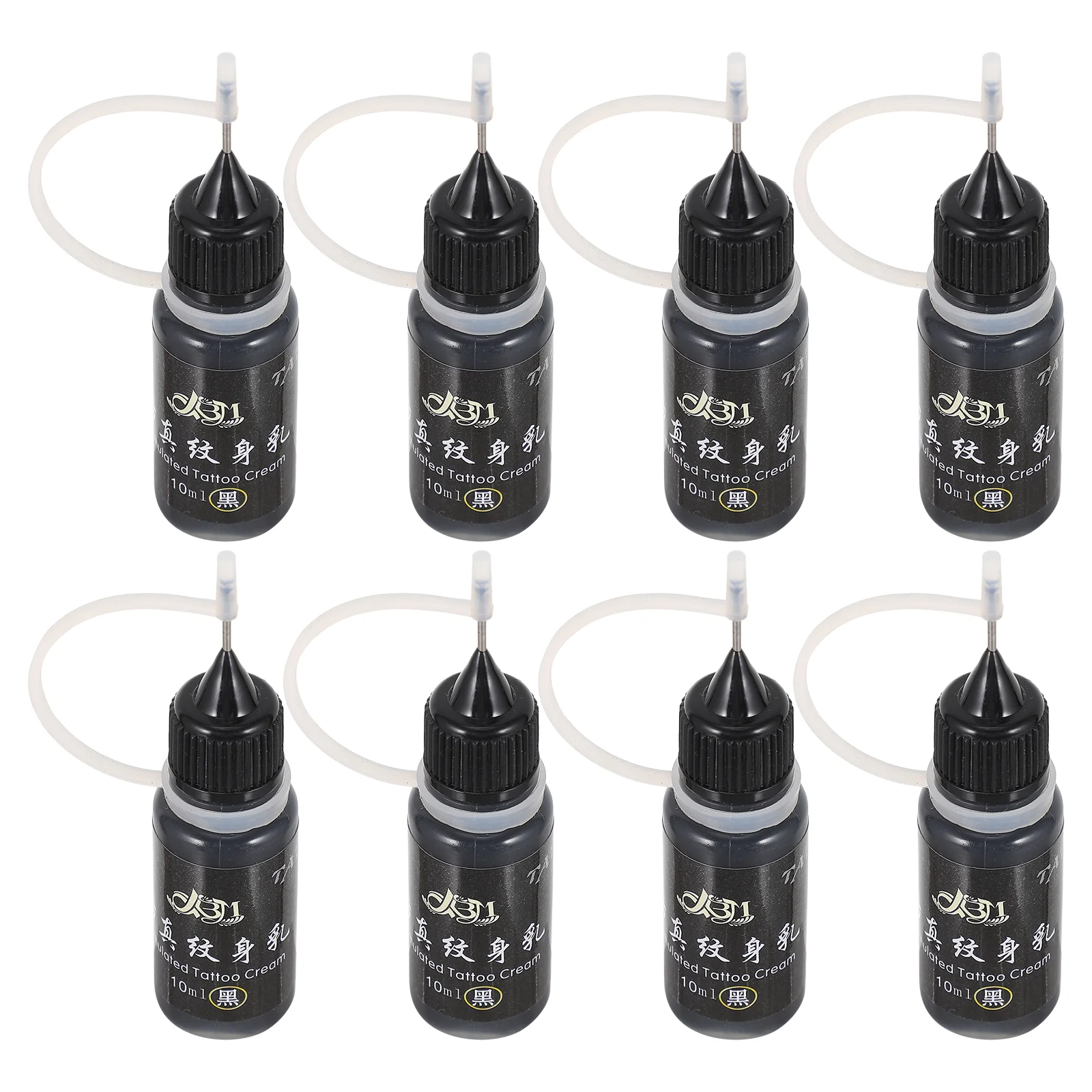 

8 Bottles Semi Permanent Salon DIY Fruity Ink Temporary Ink Ink Supplies