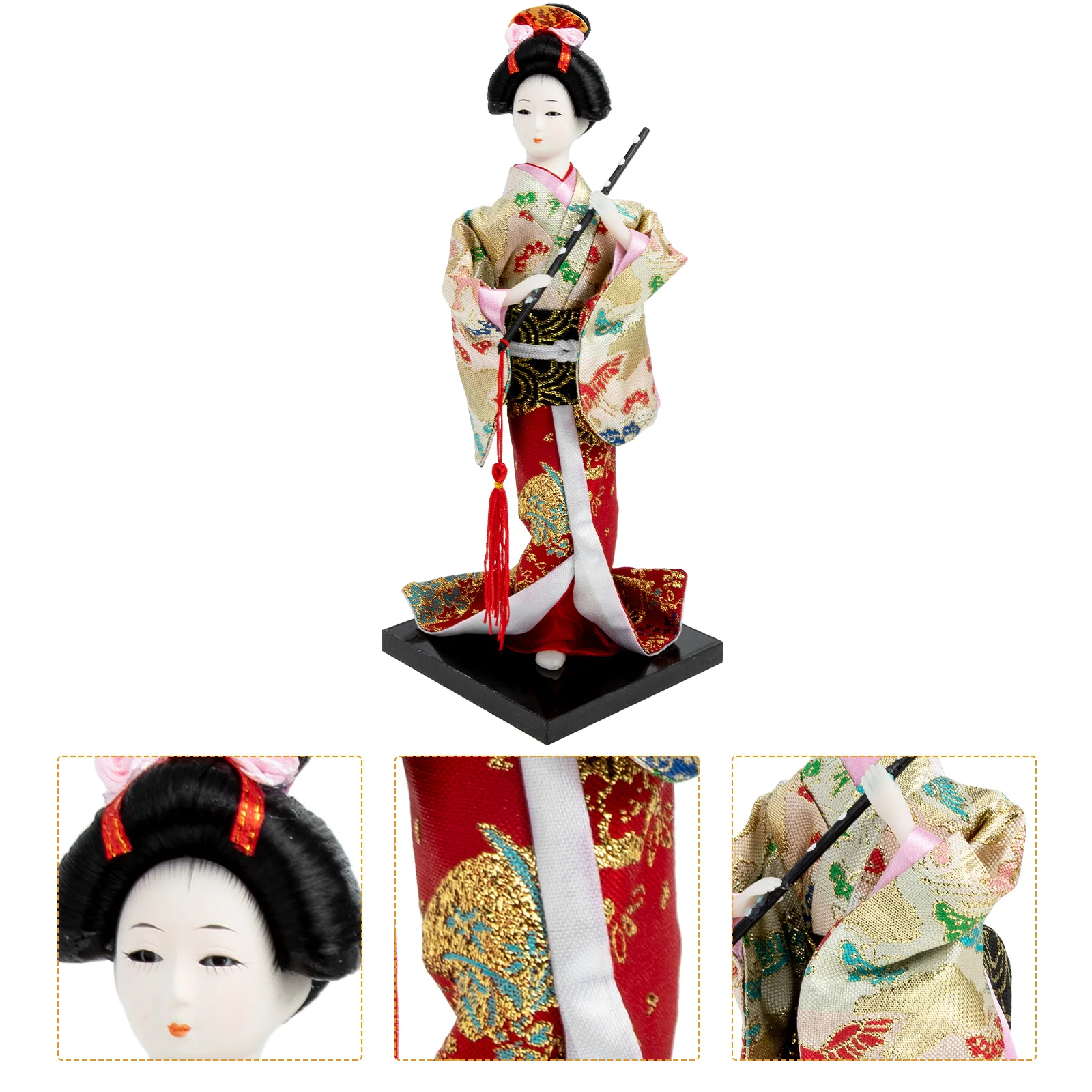 

Premium Creative Lifelike Practical Japanese Geisha Kimono Hand-made Craft for Restaurant Party Home