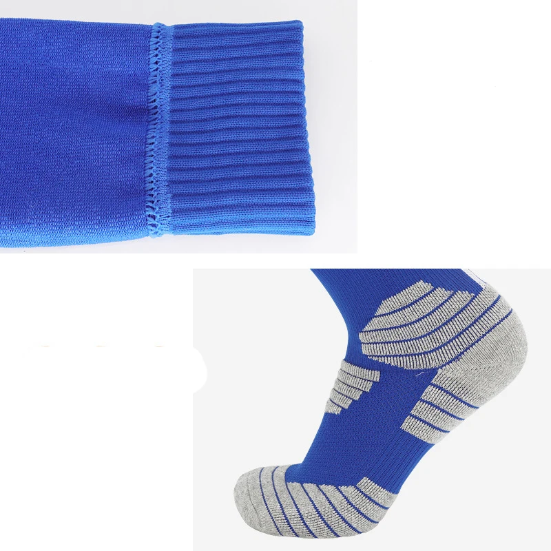 Male Children Men Women Through knee-high Socks Football Youth Training Antiskid Sports Socks Pupil Towel Stockings Soccer Socks