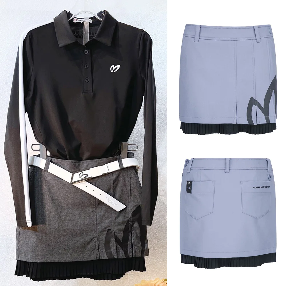 WOMEN'S Golf Shorts Skirts Summer 2022 New Sports Elastic Hip Wrap Skirt Fashion Chiffon Skirt