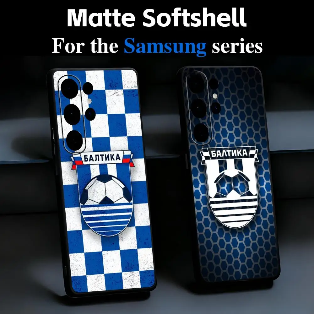 Фото Чехол для телефона Hot FC Baltika Kaliningrad для Samsung Galaxy S26 S25 S24 S23 S22 S21 Plus Ultra Fold A, мягкий, черный №1