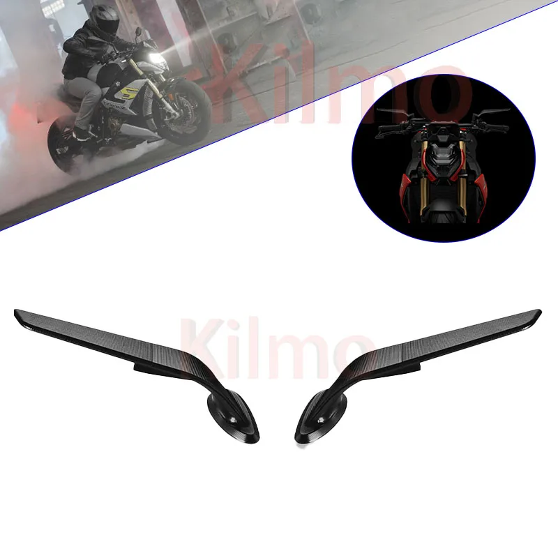 

for BMW S1000R S1000 R S 1000 R 2021 2022 2023 motorcycle rearview mirror Adjustable Rotating fixed rearview mirror