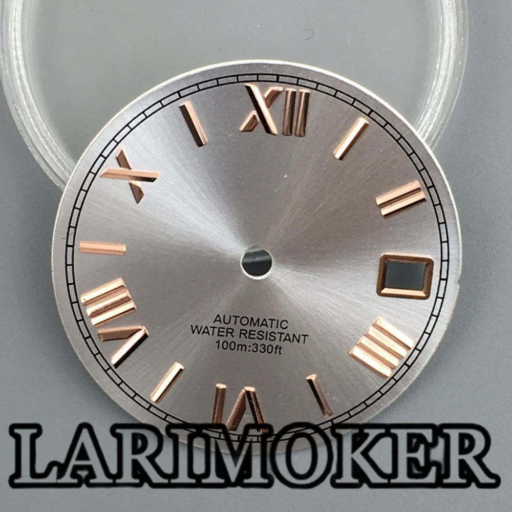 Циферблат LARIMOKER с индексом в римском стиле черные белые золотые красные синие