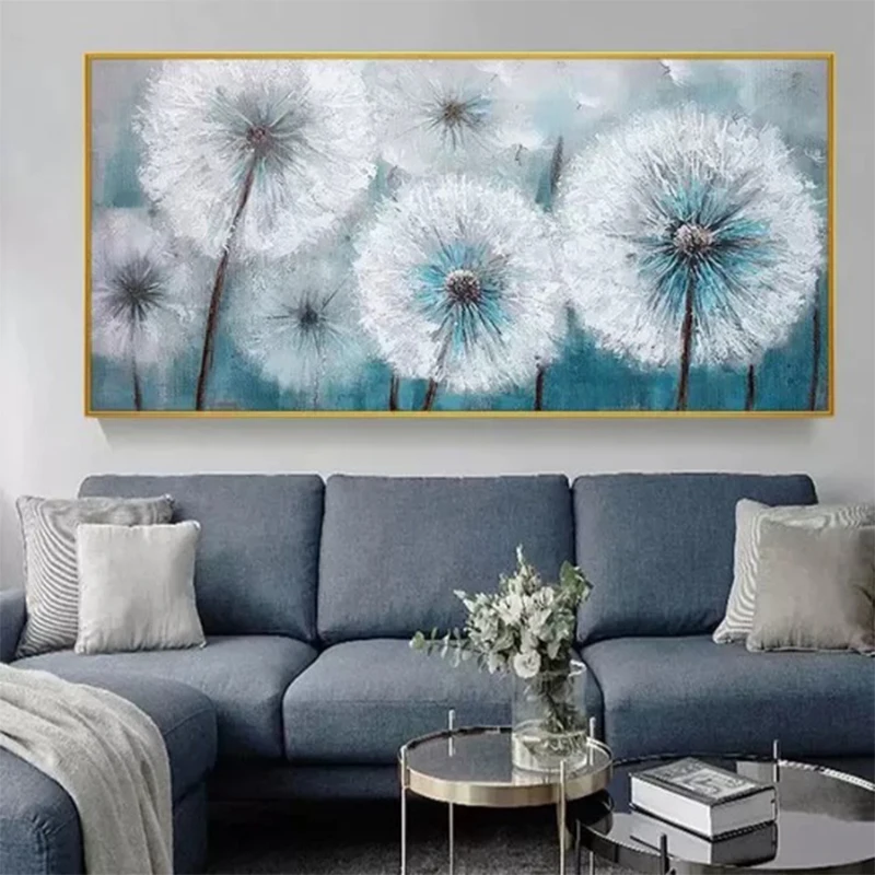 

5D Diamond Painting Dandelion Full Diamond Art Embroidery Large Office Living Room Home Decoration Diamond Cross Stitch Kits