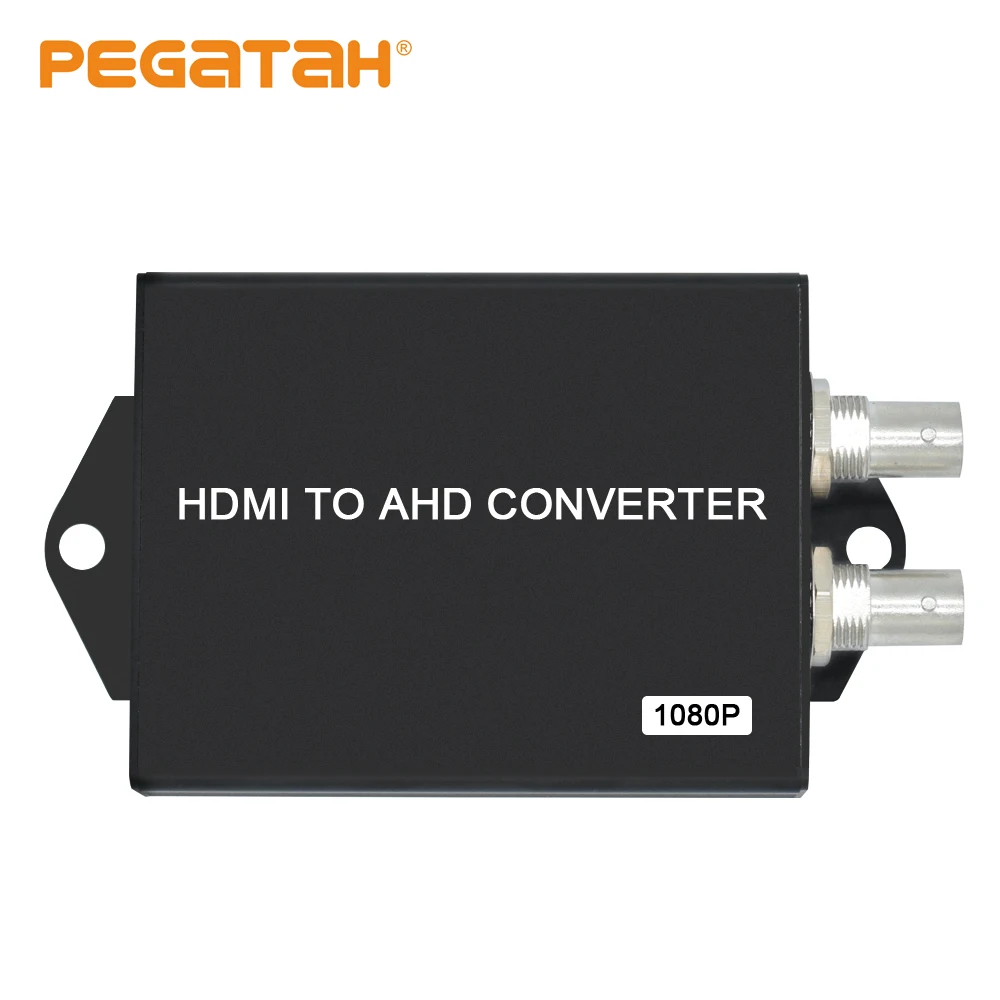 2CH HDMI To AHD Converter HD 1080P Video Signal Converter Adapter HDMI To BNC HDMI Coax Cable for Camera CCTV Tester Converter