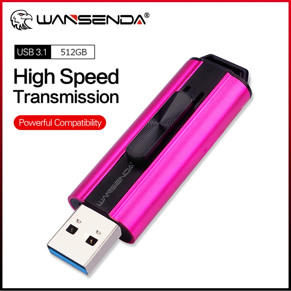 

Wansenda USB Flash Drives High Speed USB 3.0 Pen drive 512GB 256GB 128GB 64GB 32GB 16GB Cle USB Pendrives Creative Memory Stick
