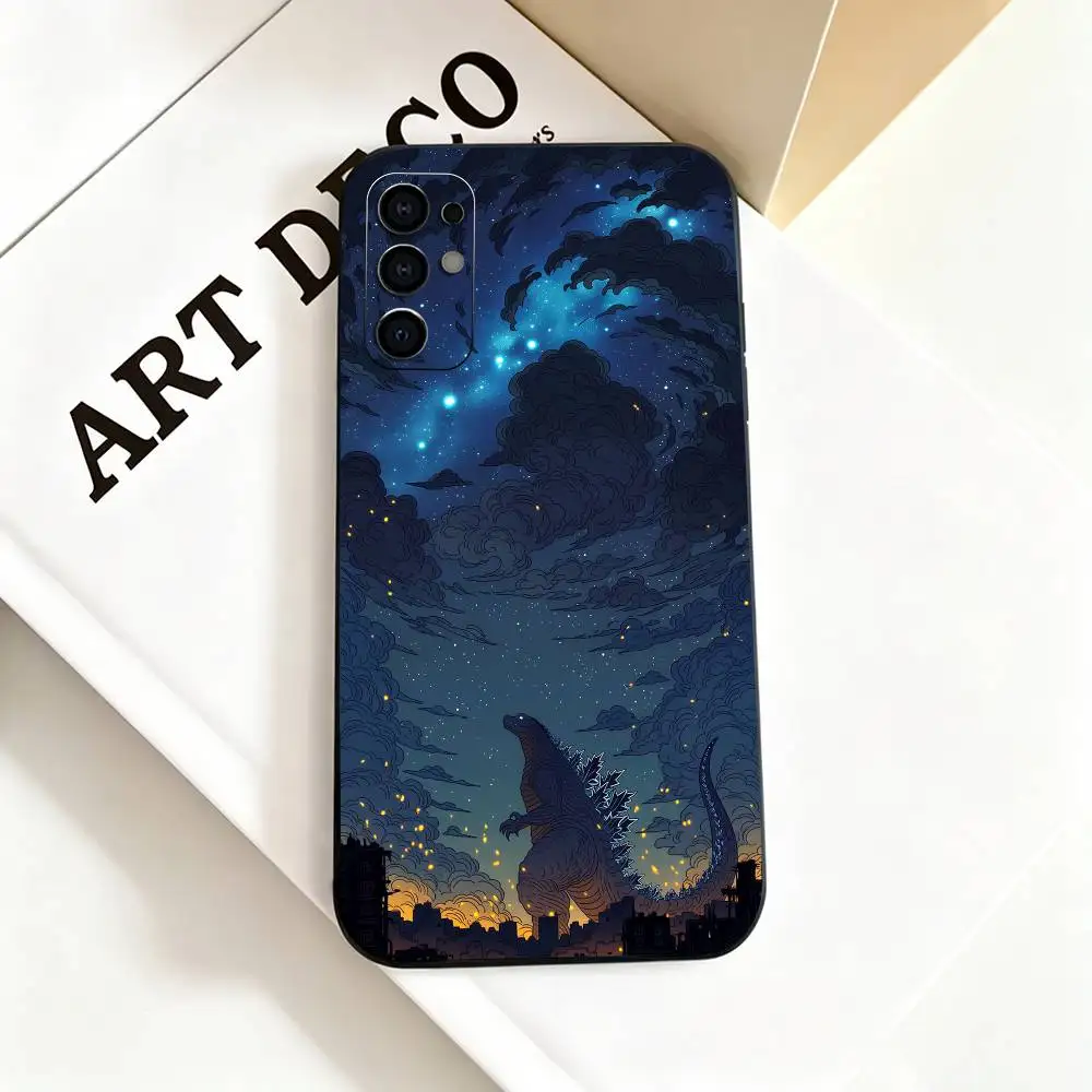 Чехол для телефона Japan Monster G-Godzillas-s для Samsung S25, S24, S21, S22, S23, S30, Ultra, S20, Plus, FE, Lite, Note, 10, черный (art.: 3920dadc5709c) - 3920dadc5709c