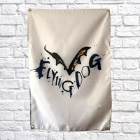 flying dog retro beer festival banner canvas painting bar pub home decor wallpaper tapestry vintage flag tapestry wall sticker