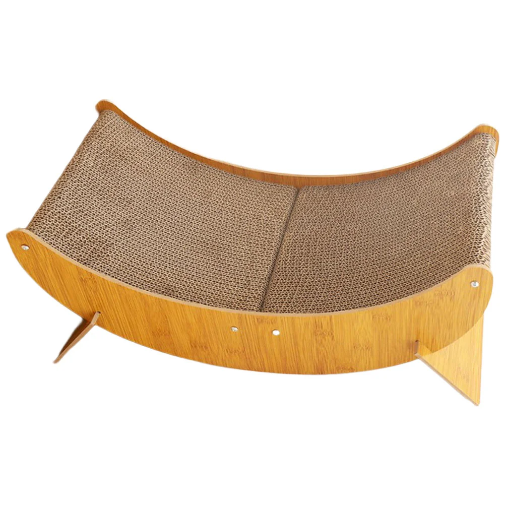 

Toy Cat Scratching Board Sofa Interesting Kitten Scratcher Mat Large Floor Accessory Corrugated Paper Wall