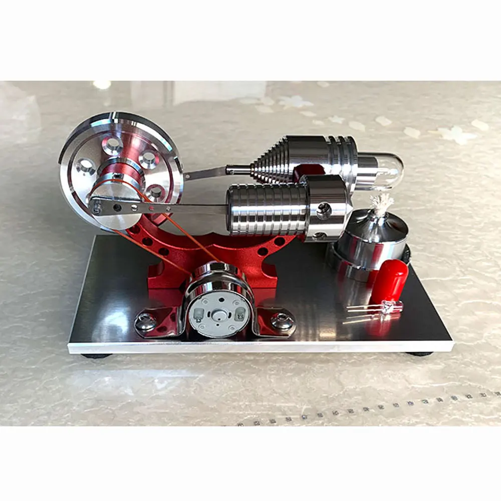 Stirling Engine Steam Engine Toy Hobby Springing Engine Kit Generator Model Science Experiment Gift Engine Car Mini Engine Model