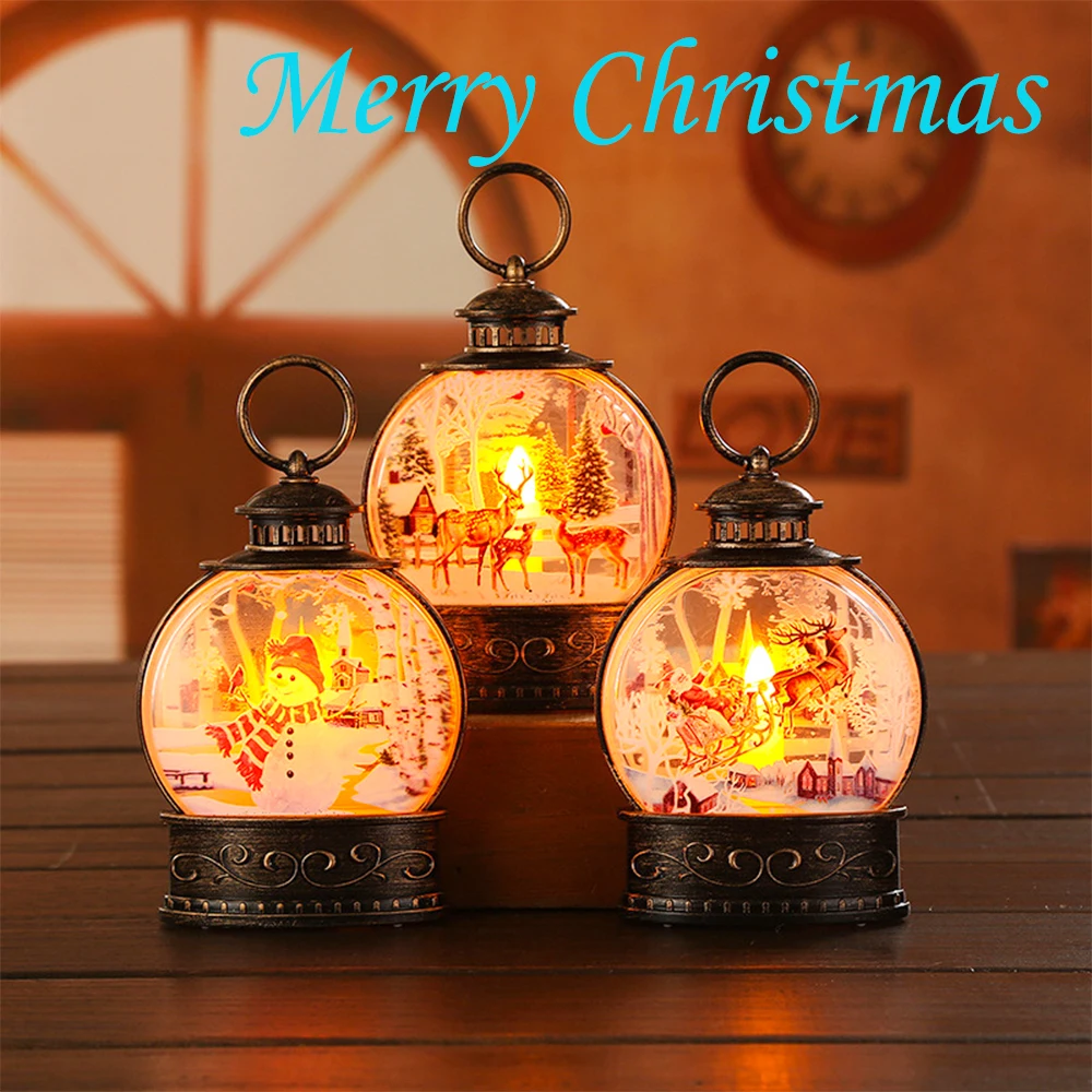 

Flat Candle Night Light Christmas Decoration LED Illuminated Room Decor Festival Wedding Party Decoration Ornament Vintage Gift