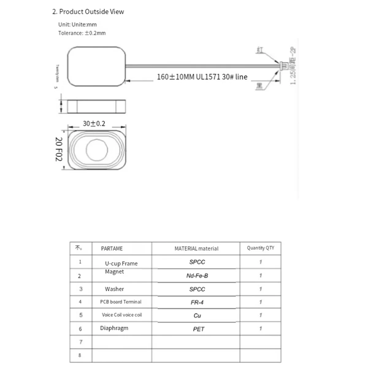 Bluetooth-совместимый аудиодинамик с разъемом 1 25