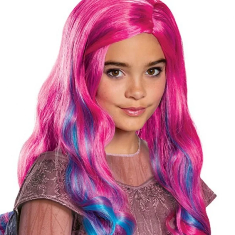 Descendants3 Descendant 3 парик в европейском и американском стиле детский косплей