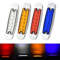 24v car led taillight truck side light electroplating side lamp car styling decorative auto exterior decoration accessories 1pc