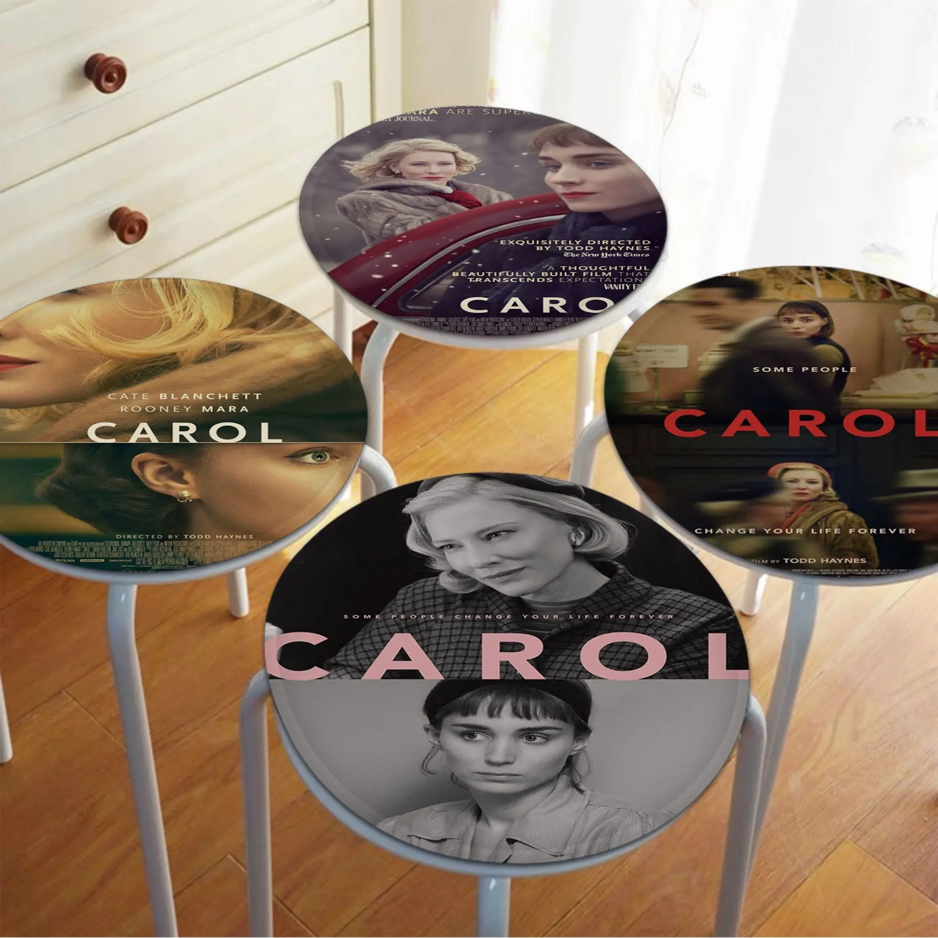 

Всесезонная тканевая Подушка кино Carol, нескользящая декоративная подушка для гостиной и дивана, стул для студентов, татами, Офисная подушка ...