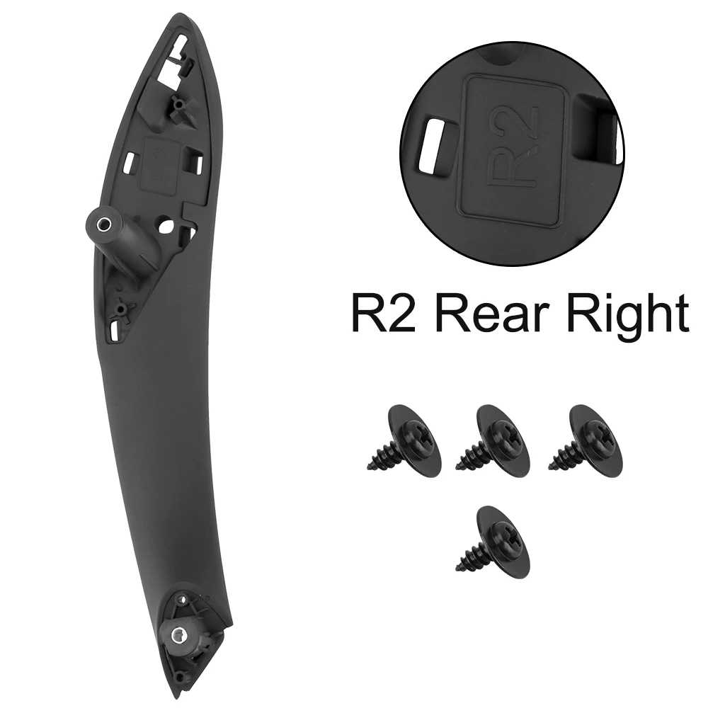 BMW F30 F80 F31 F32 F34 F35 Ручки внутренней двери Черный Материал ABS + ПК Передняя задняя