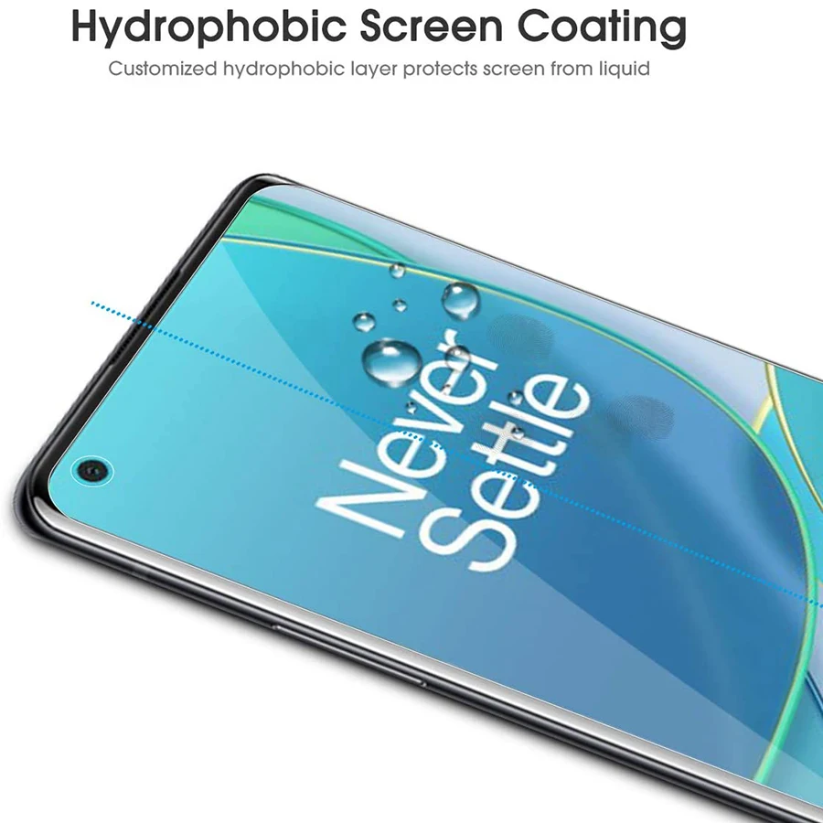 Гидрогелевая пленка для Oneplus 7T 8 9 10 Pro OnePlus Ace 1 + 7 защитная из ТПУ OnePLus 9R Nord 2 шт.