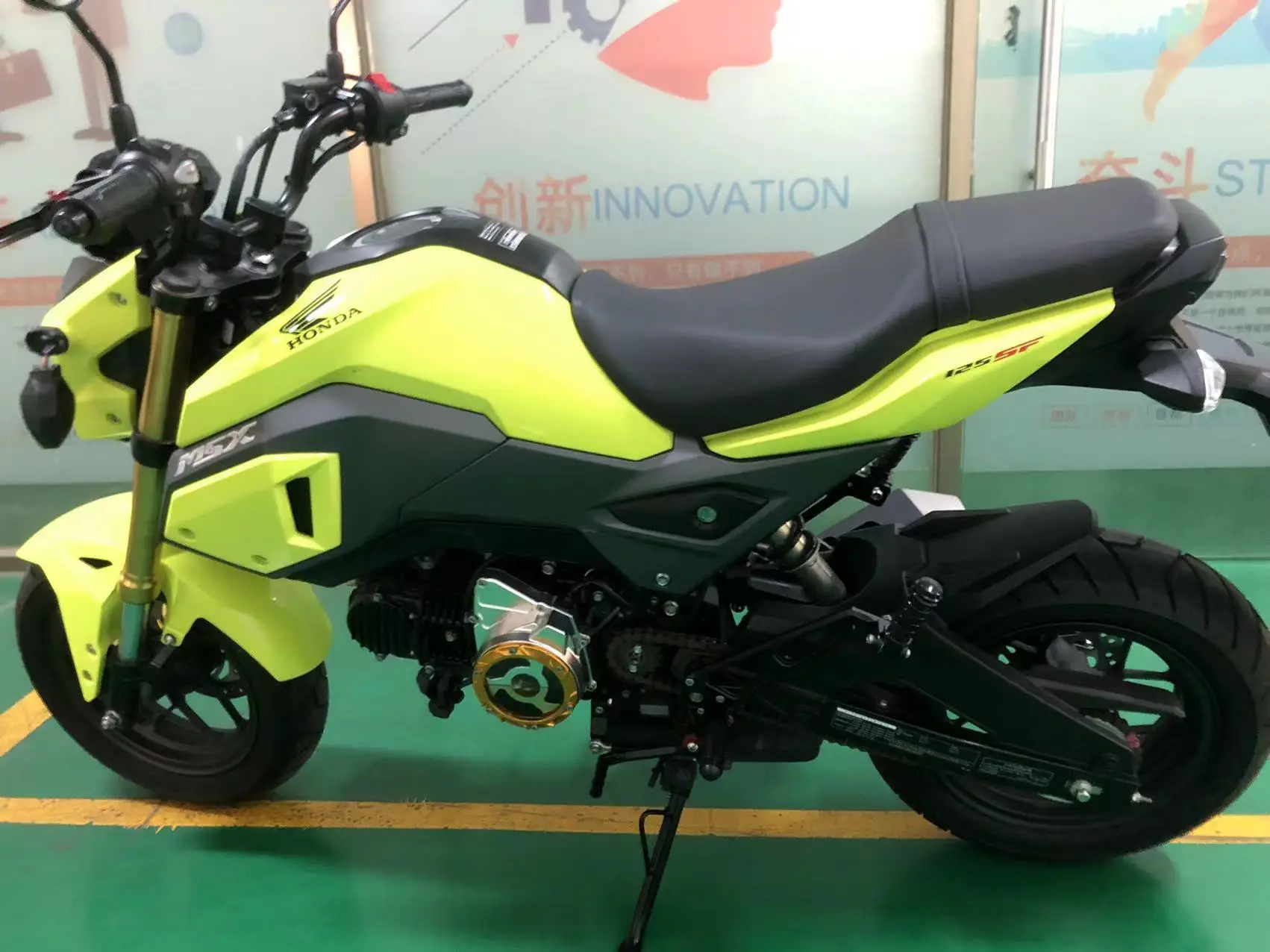 Фото FXCNC мотоциклетная левая сторона магнитного двигателя, защита катушки, крышка для наряда MSX125 Grom 2014-2018 Monkey bike Z125 2016-2 №5
