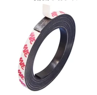 10meterlot rubber magnet 102 mm self adhesive flexible magnetic strip tape 10mm thickness 2mm