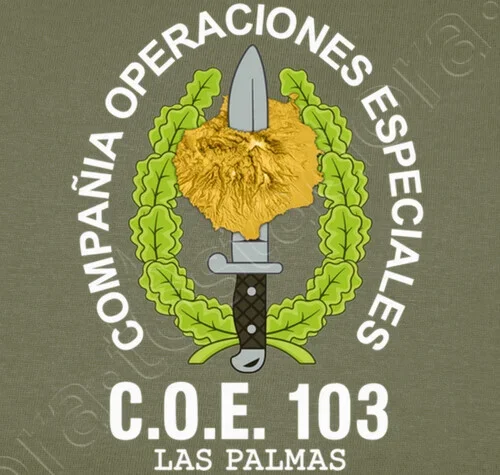 C.O.E LAS PALMAS Испанская оперы Especiales Футболка с коротким рукавом Повседневная мужская