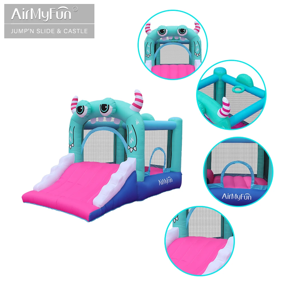 Фото AirMyFun красочная ткань Оксфорд высокого качества надувной надувной замок детский прыгающий дом на продажу №3