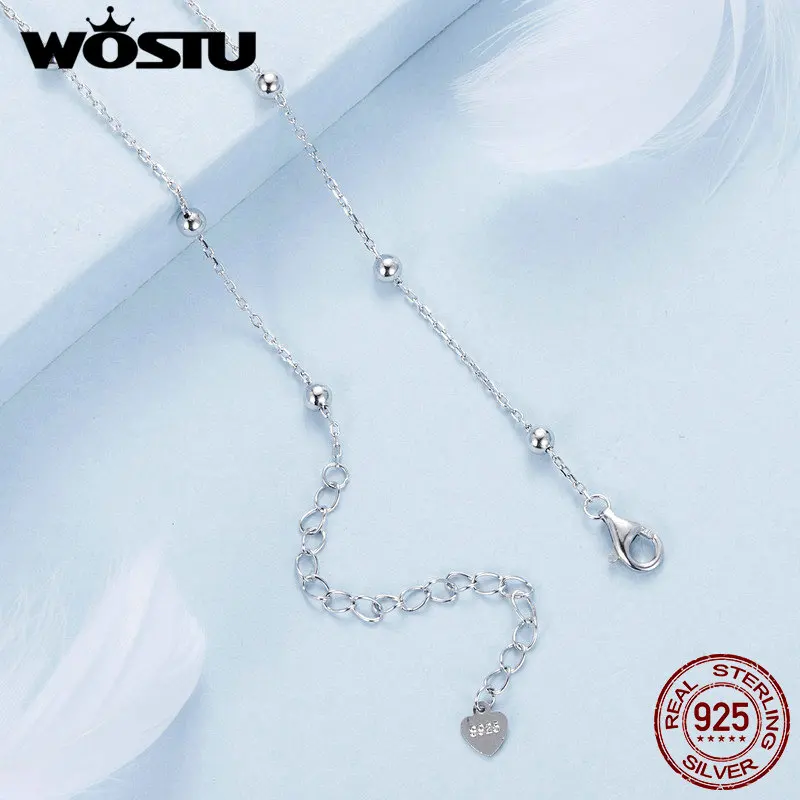 Женское Ожерелье с крестом на удачу из серебра 925 пробы