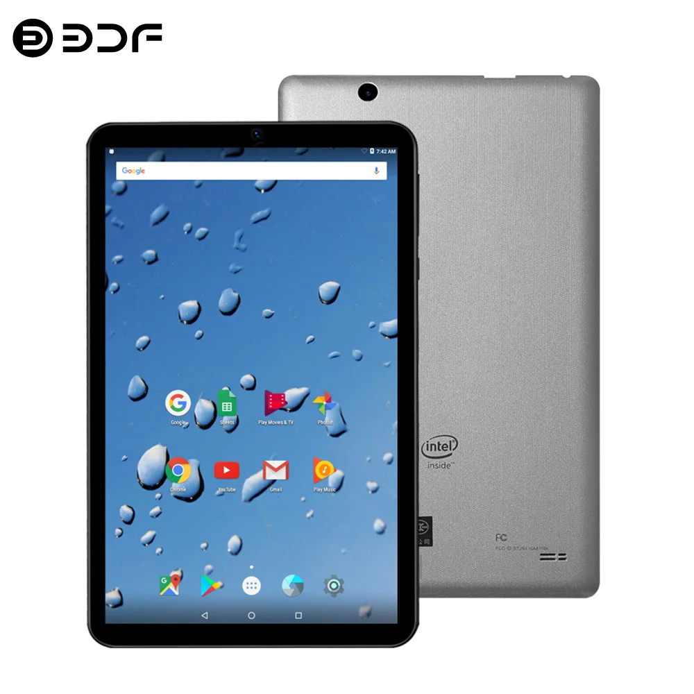 BDF 8 Inch WiFi Tablet Quad Core 2GB RAM 32GB ROM Google Play Dual Cameras Bluetooth Cheap And Simple Children's gifts Tablets