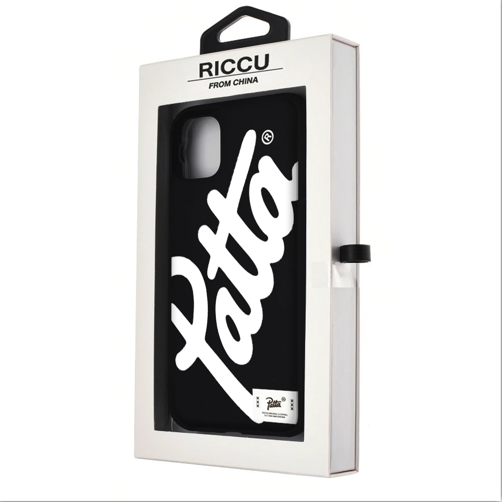 street brand patta phone case for iphone13 12 pro max mini12 11 pro xs max 8 7 plus x 13 se xr transparent phone accessories free global shipping