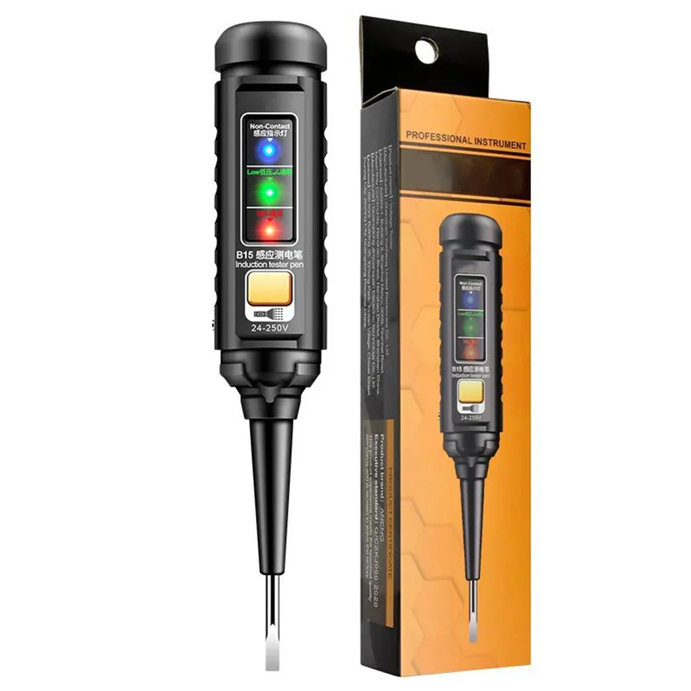 Функция самотесту ручка для обнаружения цепи электрическая с фонариком