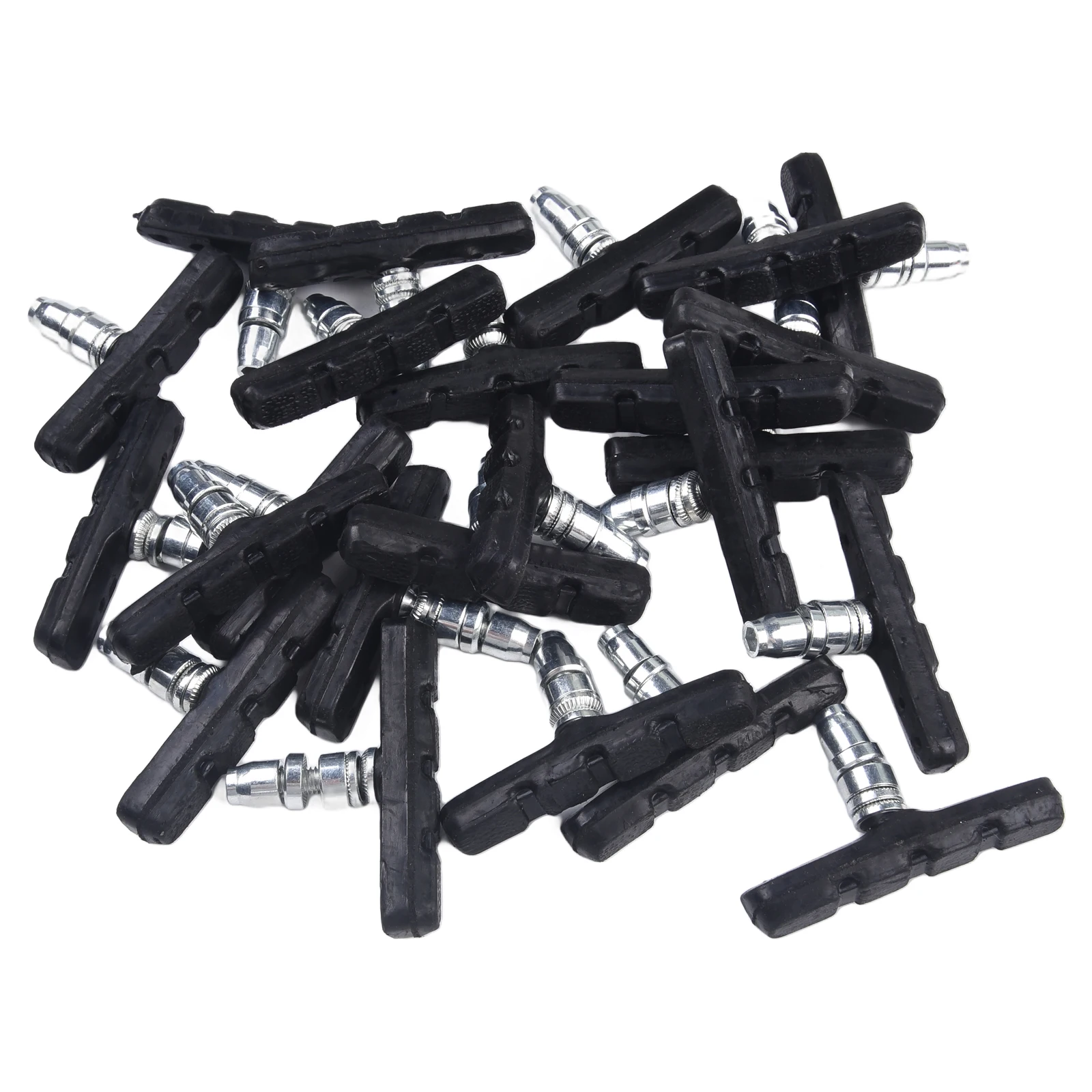 24 шт. велосипедные тормозные колодки для V-Brake симметричные 70 мм Shimano ForTk ForAvid ForSram