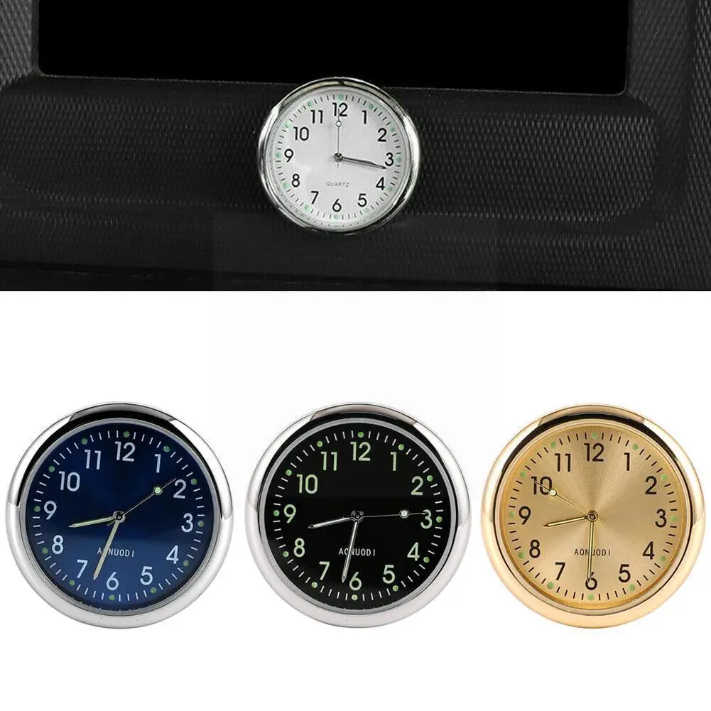 

Car Clock Ornament Auto Watch Decoration Automobiles Time Display Car Pointer Accessories Clock In Interior Dashboard Digit X6A3