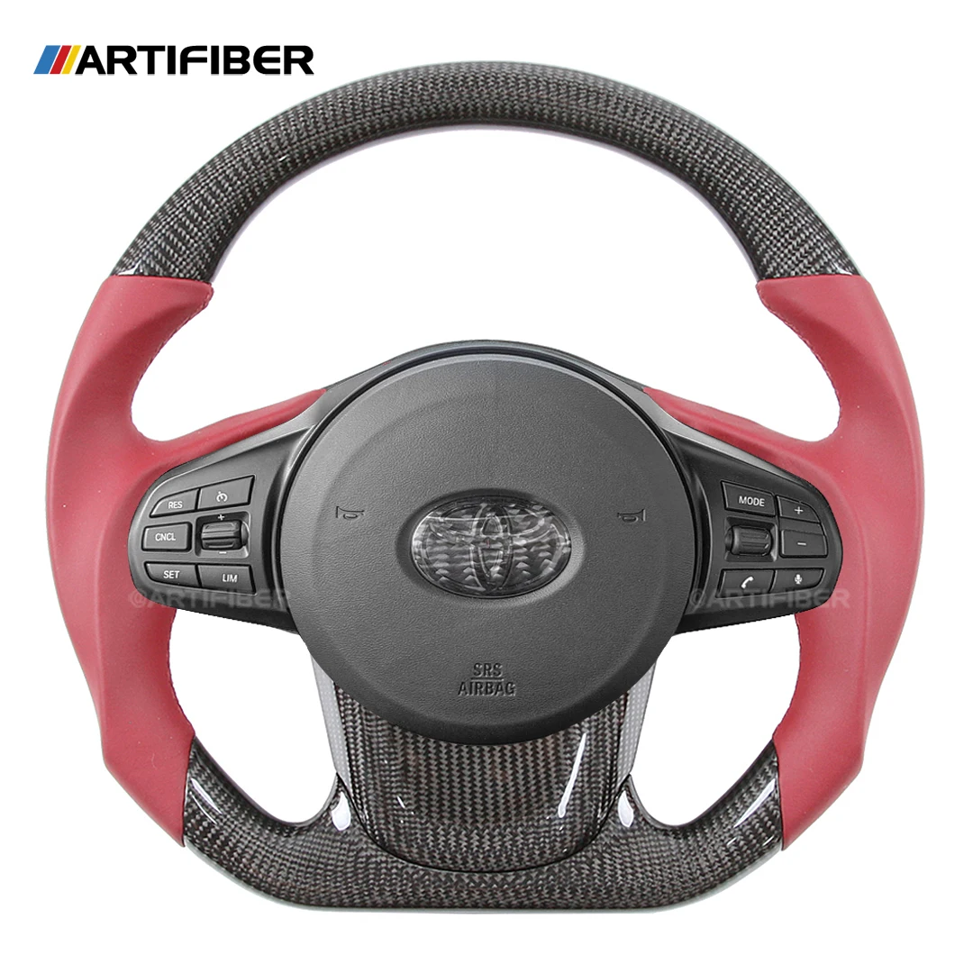 

100% Real Carbon Fiber Steering Wheel for TOYOTA Supra