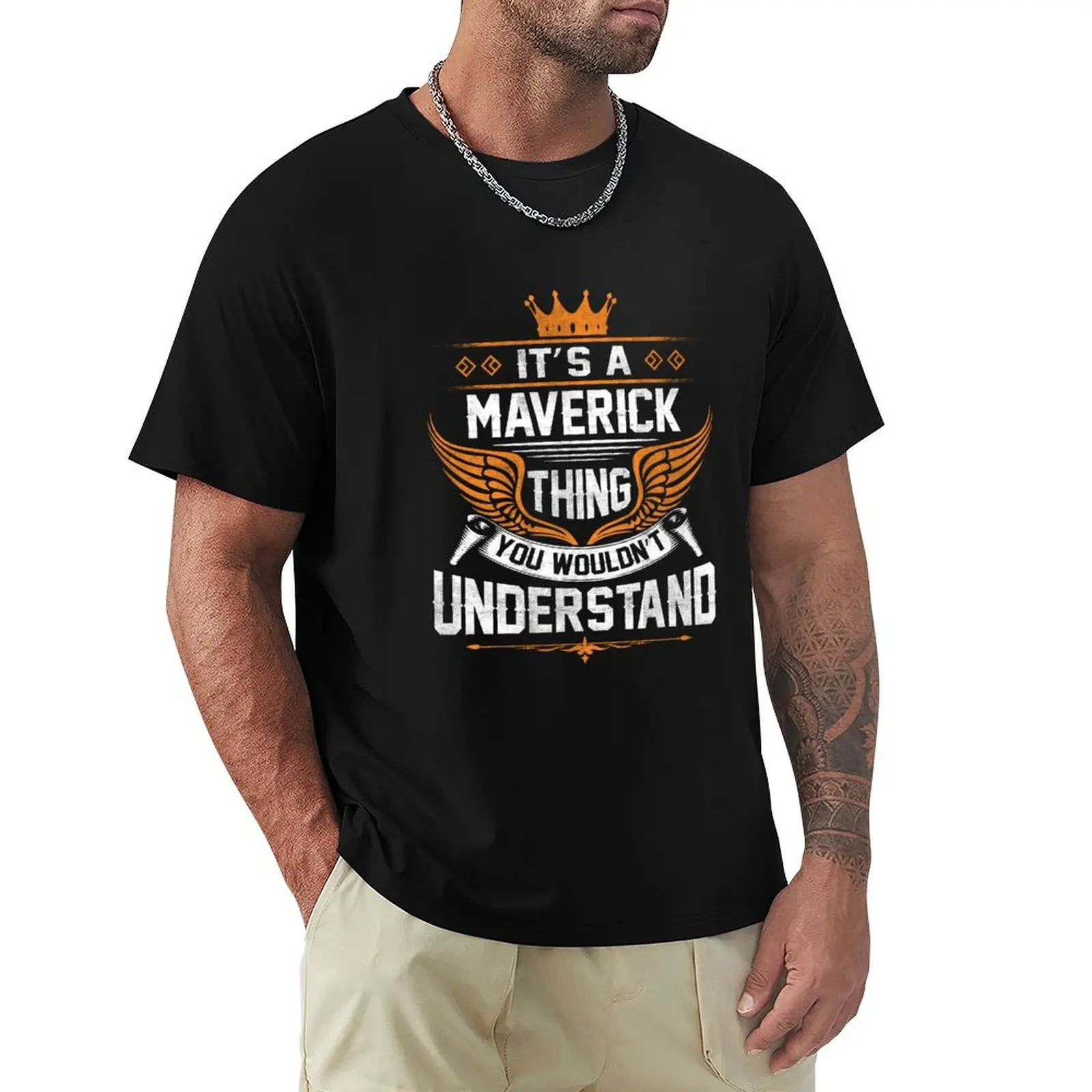 Футболка с именем Maverick - Things Name Gift Item новые подарки и футболки дизайнерские